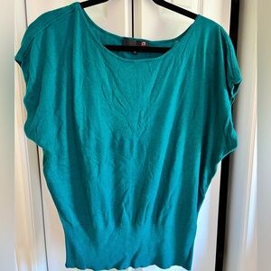 Laura Knit Cap-sleeve Top